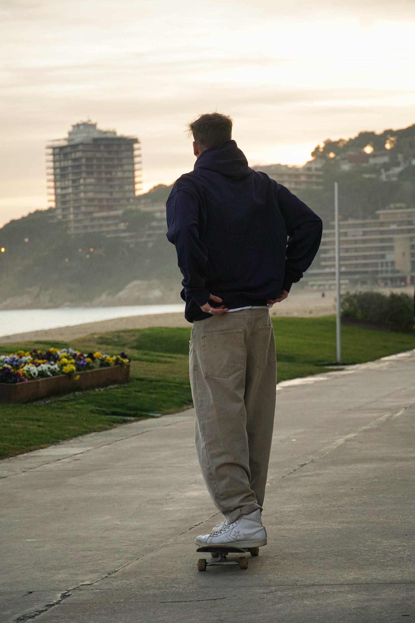 Lichfield Hoodie French Navy