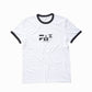 WW Ringer White/Black Tee