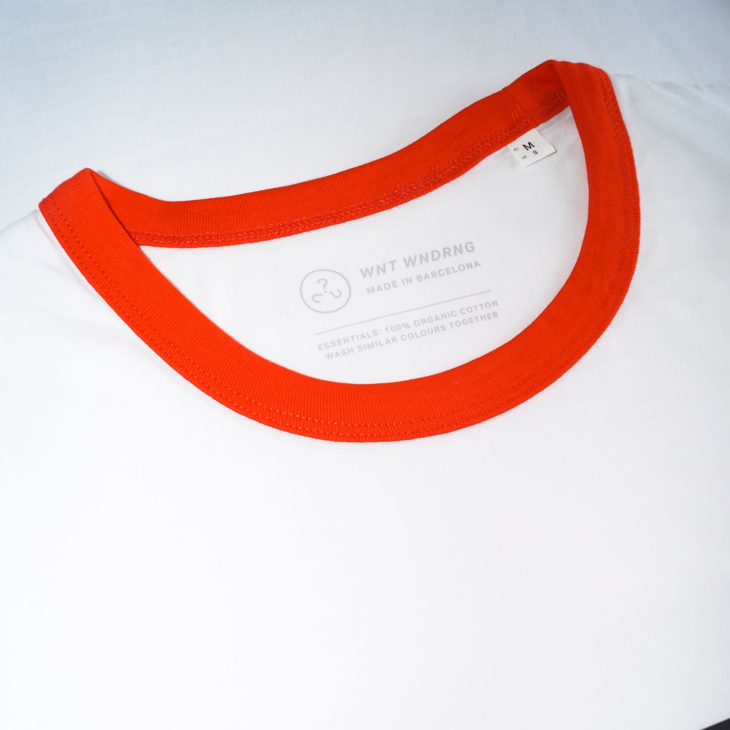 WW Ringer White/Red Tee